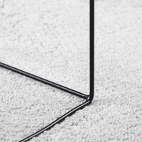 Vloerkleed OVIEDO laagpolig 140x200 cm grijs 8