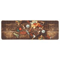 Keukenmat wasbaar anti-slip 60x180 cm meerkleurig 2