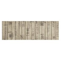 Keukenmat wasbaar hekprint 60x180 cm fluweel 2