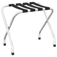 Bagagerek 56x40x49 cm zwart en zilver  2