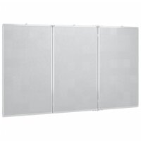Whiteboard magnetisch inklapbaar 180x80x1,7 cm aluminium 4