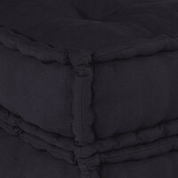 Poef modulair 70x70x36 stof antracietkleurig 6