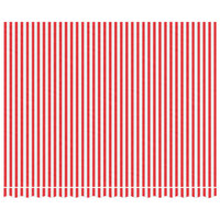 Vervangingsdoek voor luifel gestreept 4x3 m rood en wit 3