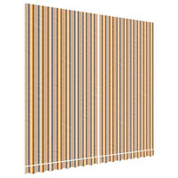 Vervangingsdoek voor luifel gestreept 4x3,5 m meerkleurig 2