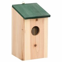 Vogelhuisjes 4 st 12x12x22 cm hout  2