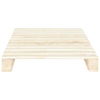 Bedframe pallet massief grenenhout 90x200 cm 4