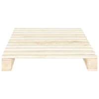 Bedframe pallet massief grenenhout 100x200 cm 4