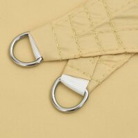 Zonnezeil 2x2x2 m 100% polyester oxford zandkleurig 5