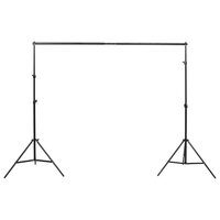 Fotostudioset met verlichtingsset, achtergrond en reflector 5