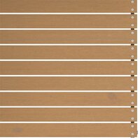 Tuinmiddenbank massief grenenhout honingbruin 4