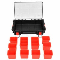 Flightcase draagbaar 55,5x34,5x13,5 cm PP zwart 5
