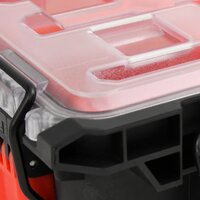 Flightcase draagbaar 55,5x34,5x13,5 cm PP zwart 6