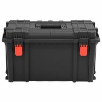 Flightcase draagbaar 57x35x32,5 cm PP zwart 2