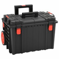 Flightcase draagbaar 56,5x45,5x48 cm PP zwart 2