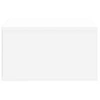 Printerkastje 49x40x22,5 cm bewerkt hout wit 6