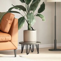 Haarspeld tafelpoten 4 st 20 cm massief staal zwart 3