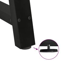 Salontafelpoten 2 st A-vormig 38x(42-43) cm staal zwart 9