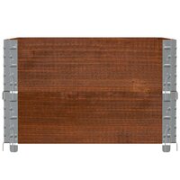 Palletopzetranden 2 st 80x60 cm massief grenenhout bruin 4
