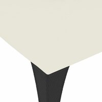 Prieel met dubbel dak 3,98x2,98 m staal cr&egrave;mekleurig 6