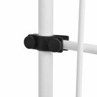 Luifel handmatig uittrekbaar 350 cm geel en blauwe strepen 5