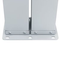 Windscherm uittrekbaar 100x600 cm blauw 7