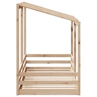 Kinderbed met bedhuis 80x200 cm massief grenenhout 5