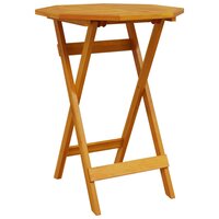 Tuintafel inklapbaar &Oslash;60x75 cm massief acaciahout 6