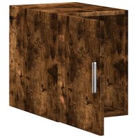 Wandkast 30x42,5x40 cm bewerkt hout gerookt eikenkleurig 8