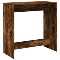 Bartafel 102x50x103,5 cm bewerkt hout gerookt eikenkleur 6