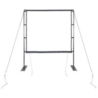 Projectiescherm met statieven 89 inch 1:1 3