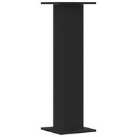 Speakerstandaards 2 st 30x30x95 cm bewerkt hout zwart 6