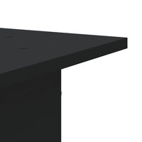 Speakerstandaards 2 st 30x30x95 cm bewerkt hout zwart 7