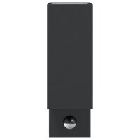 Buitenwandlamp met sensor gegoten aluminium zwart 4