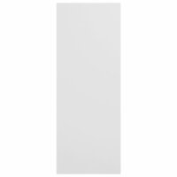 Wandtafel 78x30x80 cm bewerkt hout wit 6