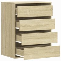 Ladekast 60x41x76 cm bewerkt hout sonoma eikenkleurig 5