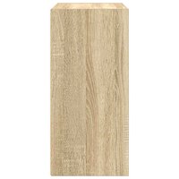Boekenkast 31x24x52 cm bewerkt hout sonoma eikenkleurig 6