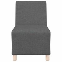 Fauteuil 55 cm stof donkergrijs 4