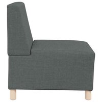 Fauteuil 55 cm stof donkergrijs 5
