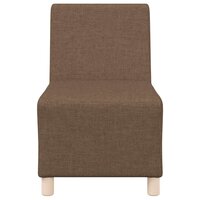 Fauteuil 55 cm stof bruin 4