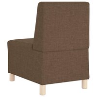 Fauteuil 55 cm stof bruin 6