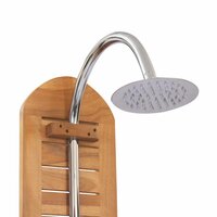 Buitendouche 70x75x204 cm massief teakhout 6