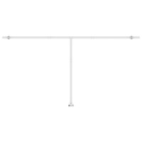 Luifel automatisch met LED en windsensor 600x350 cm blauw wit 9