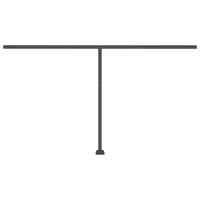 Luifel automatisch met LED en windsensor 450x300 cm geel en wit 7