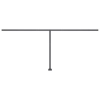 Luifel automatisch met LED en windsensor 600x300 cm geel en wit 7