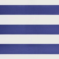 Luifel automatisch uitschuifbaar 5x3 m blauw en wit 8