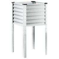 Plantenbak 45x45x88 cm weervast staal 8