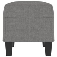 Bankje 70x35x41 cm stof donkergrijs 4