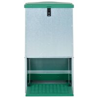 Pluimveevoerbak automatisch met pedaal 20 kg 3