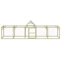 Kippenhok 500x100x150 cm ge&iuml;mpregneerd massief grenenhout 3