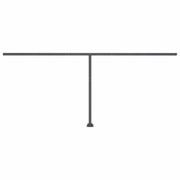 Luifel automatisch met LED en windsensor 500x300 cm blauw wit 7